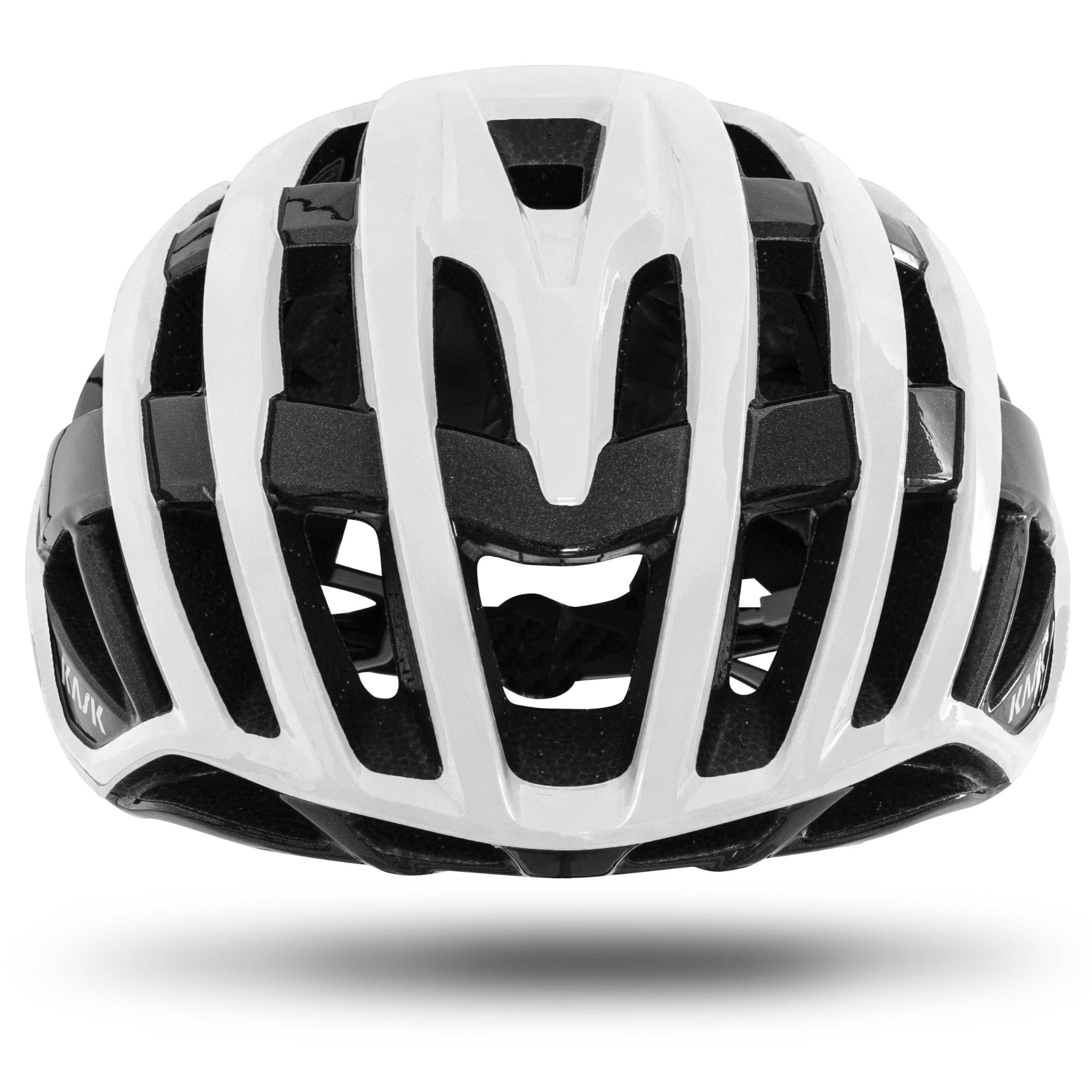 Hvid cykelhjelm fra Kask. Model ´Valegro.